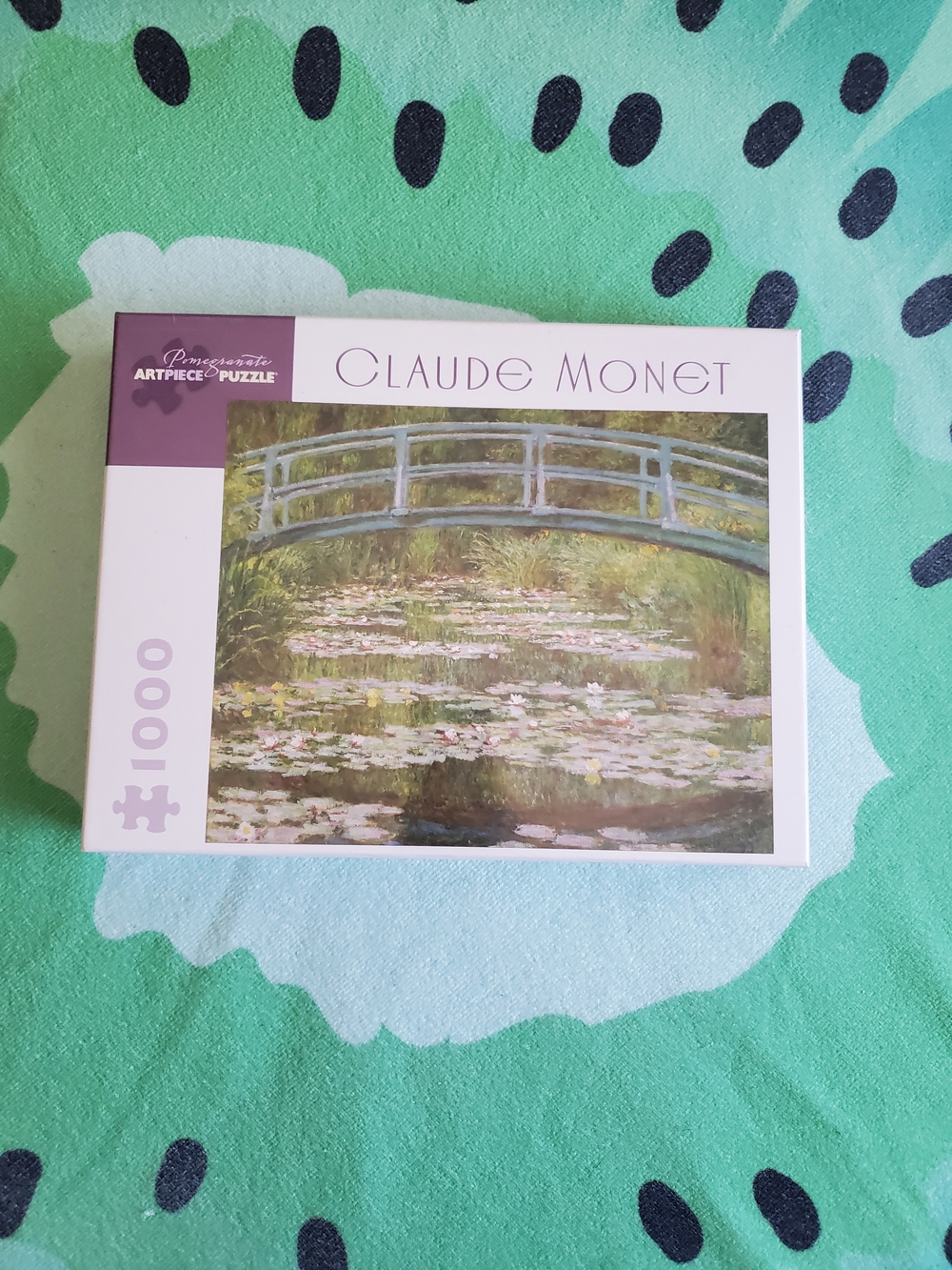 Claude Monet 1000-Piece Jigsaw Puzzle - Japanese Footbridge